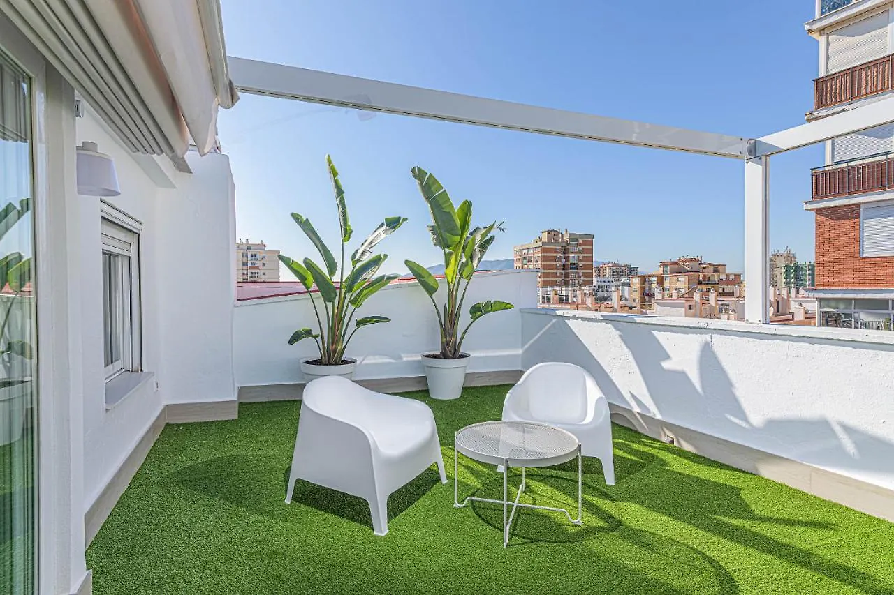 Wintowinrentals Exclusivo Atico Cerca De La Playa. Malaga Spain